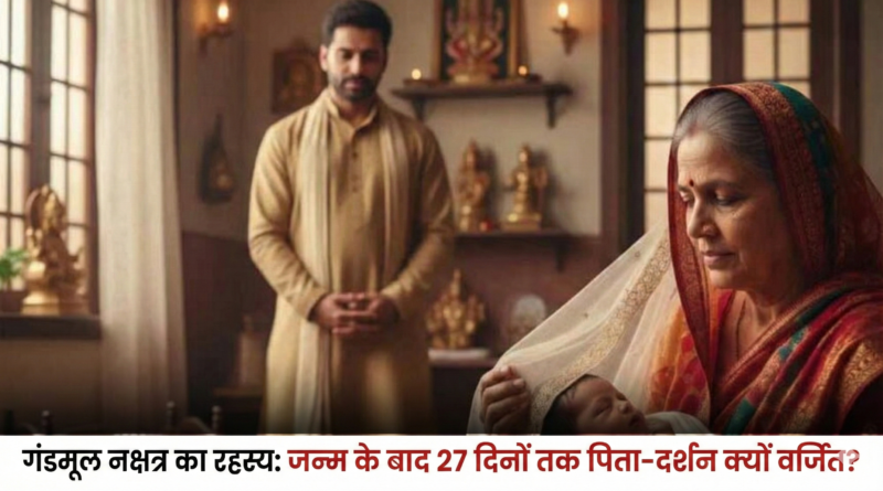 गंडमूल नक्षत्र का रहस्य: जन्म के बाद 27 दिनों तक पिता-दर्शन क्यों माना जाता है वर्जित?
