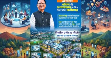 छत्तीसगढ़ में एआई क्षेत्र को मिलेगी नई रफ्तार, 500 करोड़ के मुख्यमंत्री एआई मिशन से युवाओं और तकनीक का भविष्य संवारने की तैयारी