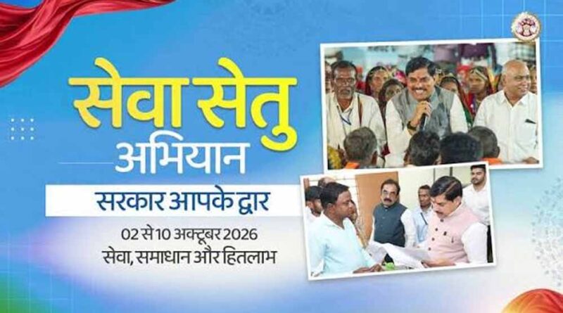 ‘सरकार आपके द्वार’ अभियान: 3-4 अक्टूबर को लगेंगे शिविर, मौके पर मिलेंगी सरकारी योजनाओं और सेवाओं की सुविधाएं